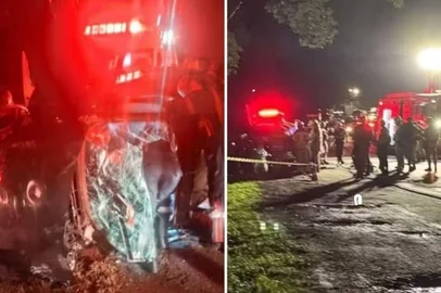 Uma mulher de 33 anos morreu após um motorista que fugia da polícia bater contra o carro dela na ERS-344, em Santo Ângelo, na Região Noroeste do Rio Grande do Sul. Ela foi identificada pelo Corpo de Bombeiros como Vanessa Becker Cardoso. Outras três pessoas ficaram feridas.<!-- NICAID(16013178) -->