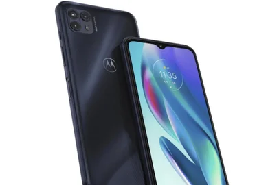 Fabricantes estão lançando modelos que comportam a nova geração de internet móvel, o 5G. Na foto, Moto G50 5G, da Motorola. Foto: Motorola  / Divulgação<!-- NICAID(14933428) -->