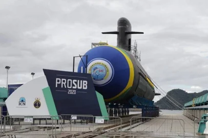 Imagem de um submarino do Prosub. Foto: Marinha do Brasil / Divulgação<!-- NICAID(15360064) -->