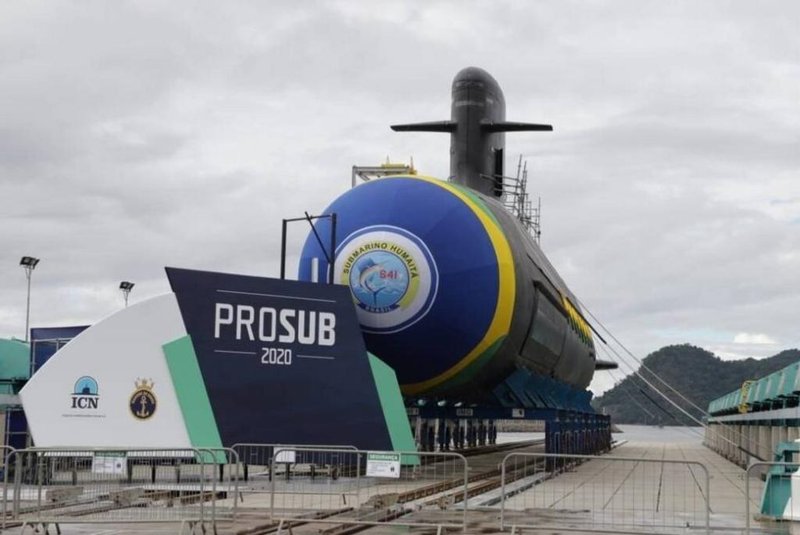 Imagem de um submarino do Prosub. Foto: Marinha do Brasil / Divulgação<!-- NICAID(15360064) -->