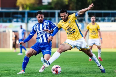 Esportivo x Pelotas pela Divisão de Acesso 2026. Jogo da nona rodada, no Estádio Montanha dos Vinhedos.<!-- NICAID(16360092) -->