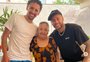 Neymar visita avó e leva Robinho e Marquinhos: "Ver a família e os amigos felizes é o que me importa"