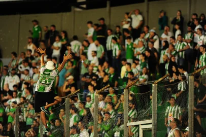 Porthus Junior / Agencia RBS CAXIAS DO SUL, RS, BRASIL, 31/03/2026. Juventude x Novorizontino, jogo válido pela segunda rodada da série B do Campeonato Brasileiro 2026 e realizado no estádio Alfredo Jaconi. (Porthus Junior/Agência RBS)<!-- NICAID(16256303) -->