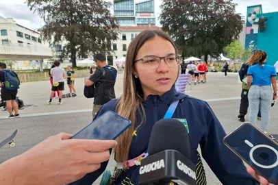 Pâmela Rosa, skate