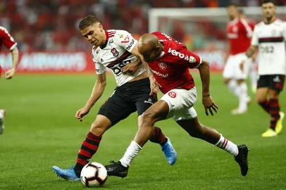 PORTO ALEGRE, RS, BRASIL, 28/08/2019-Jogo da volta, válido pelas quartas de final da Libertadores. (Foto: Marco Favero / Agencia RBS)<!-- NICAID(14226608) -->