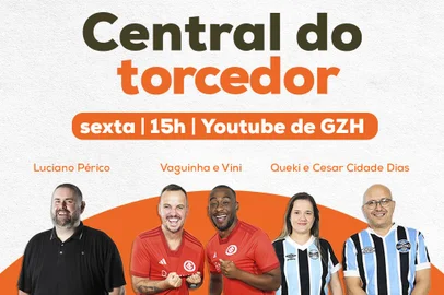 futebol, central do torcedor, gzh