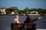 IMBÉ, RS, BRASIL, 06.11.2023: preparativos para a temporada de verão 2024 na praia de Imbé. Foto: Camila Hermes/Agência RBS<!-- NICAID(15593462) -->