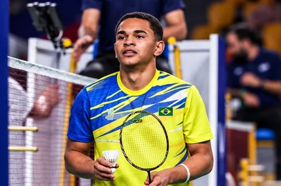 Raphael Sacheatat / Divulgação Recreio da Juventude marca presença no Mundial Júnior de Badminton com Klecivan Silva e Noeslem Lima<!-- NICAID(16388437) -->