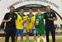 Técnico e jogadores do Atlântico conquistam título com a seleção brasileira de futsal