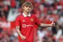 775833142Manchester United's Norwegian midfielder Isak Hansen-Aaroen gestures during a pre-season club friendly football match between Manchester United and Rayo Vallecano at Old Trafford in Manchester, north west England, on July 31, 2022. (Photo by Nigel Roddis / AFP)Editoria: SPOLocal: ManchesterIndexador: NIGEL RODDISSecao: soccerFonte: AFPFotógrafo: STR<!-- NICAID(15666766) -->