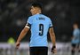 Suárez se despede da seleção uruguaia com homenagens e empate amargo