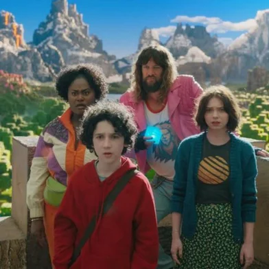 “Um Filme Minecraft” é a primeira adaptação live-action do jogo Minecraft<!-- NICAID(16003925) -->
