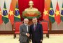 Lula discute acordo comercial sobre carne bovina, aviação e Brics no Vietnã