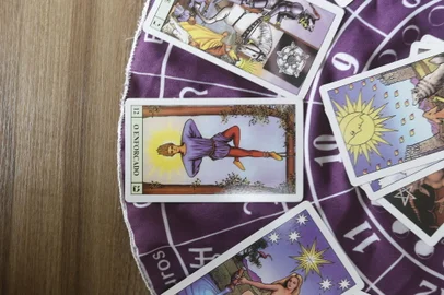 Porto Alegre, RS, Brasil, 20/12/2022 - Cartomante realiza as previsões para o ano de 2023 - Foto: Lauro Alves/Agência RBS<!-- NICAID(15300272) -->