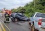 Homem morre e três pessoas ficam feridas em acidente entre Passo Fundo e Marau