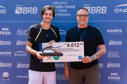 Andréia Mattes / Divulgação/Laejado Open Gustavo Heide, tênis