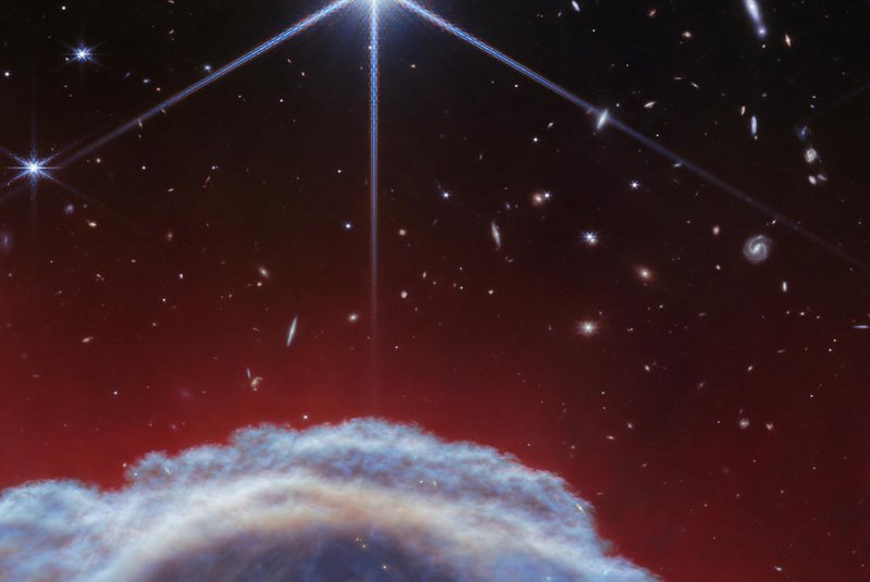 Telescópio Webb capta imagens impactantes da nebulosa 'Cabeça de cavalo'. Foto: NASA, ESA, CSA, K. Misselt (University of Arizona) and A. Abergel (IAS/University Paris-Saclay, CNRS) / Divulgação<!-- NICAID(15748686) -->