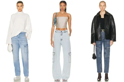 Dez formas diferentes de combinar o jeans cargo no look<!-- NICAID(15458319) -->