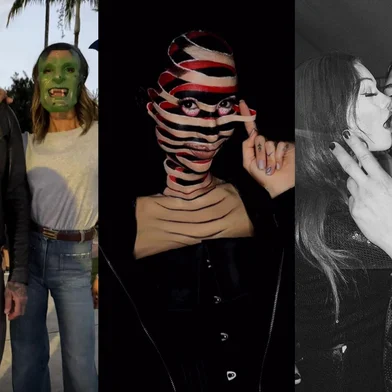 Famosos comemoram o Halloween<!-- NICAID(15904623) -->