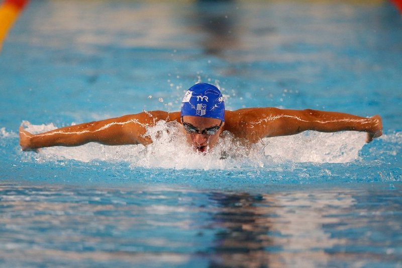 Nick Albeiro, natação