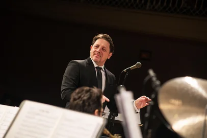 Evandro MattéMaestro da Orquestra Theatro São Pedro.<!-- NICAID(16003559) -->