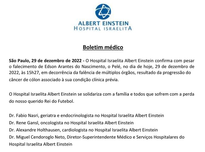 Hospital Albert Einstein / Reprodução