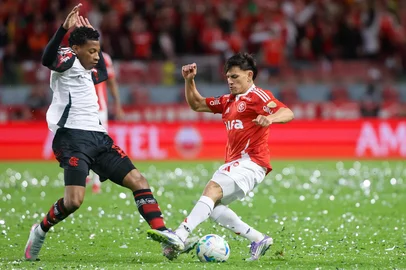 PORTO ALEGRE, RS, BRASIL, 20-08-2025: Internacional vs Flamengo, pelo jogo da volta da Copa Libertadores 2025, no estádio Beira-Rio, em Porto Alegre. Foto: Ricardo Duarte/SC Internacional/DivulgaçãoIndexador: ricardo duarte<!-- NICAID(16106546) -->