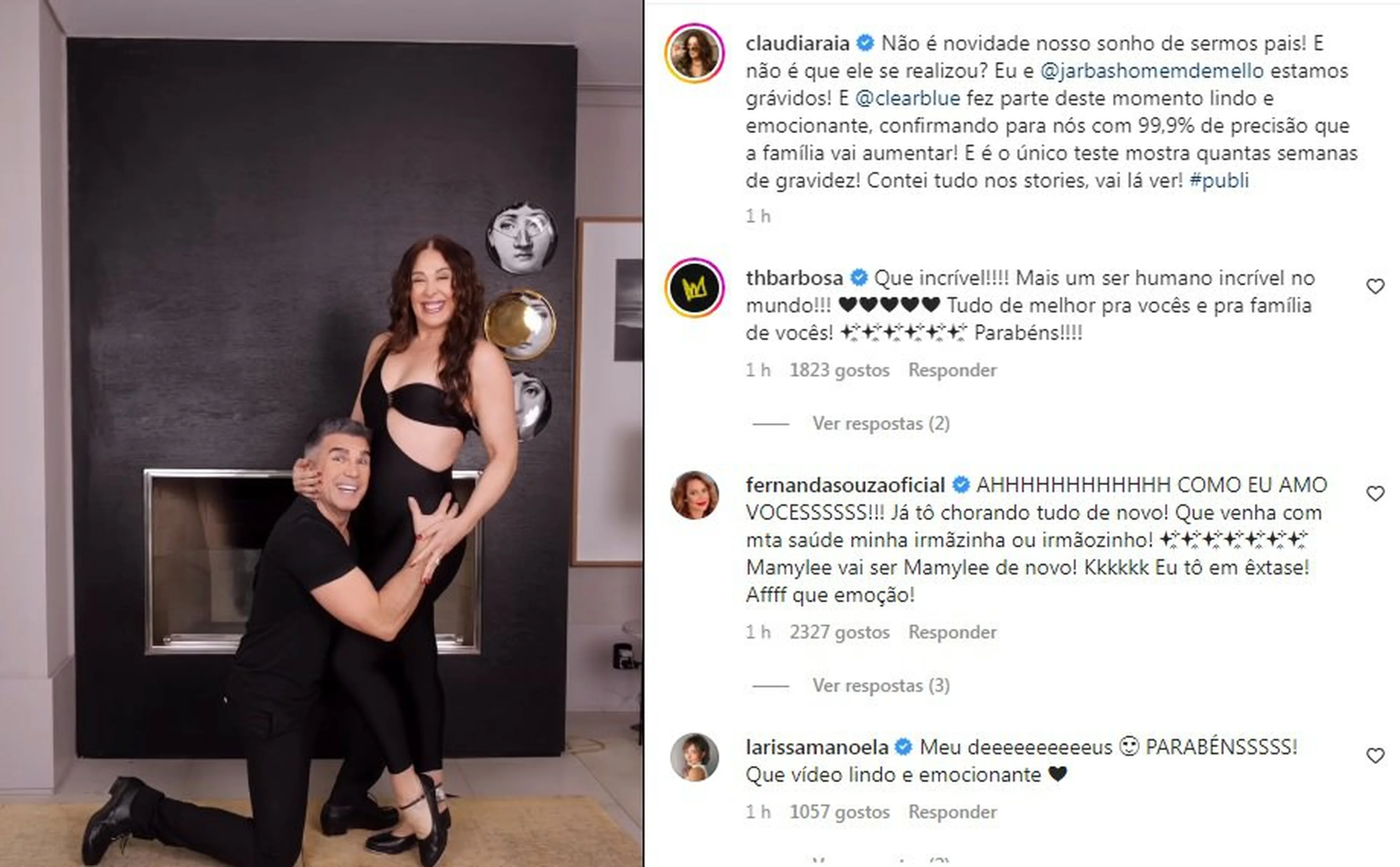 Reprodução/Instagram / @claudiaraia