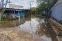 Um mês após começo das enchentes, região das ilhas ainda tem ruas inundadas e mais de 100 pessoas desabrigadas. Na foto,  Ilha da Pintada, R. Nossa Sra. Foto:  Ian Tambara / Agencia RBS<!-- NICAID(15562181) -->