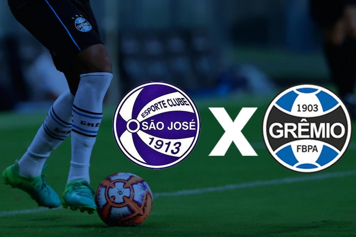 São José x Grêmio: onde assistir, horário e escalações do jogo pelo Gauchão