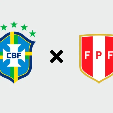Brasil x Peru escudos