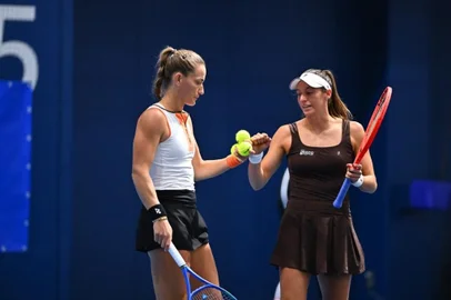 Tímea Babos, Luisa Stefani, tênis