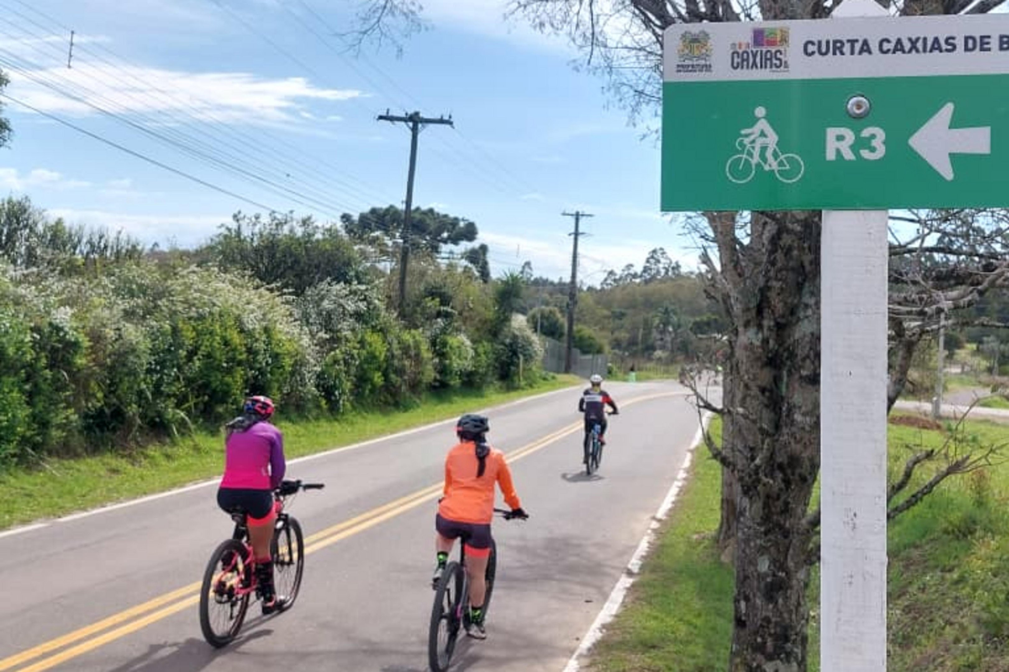 Rotas de cicloturismo são inauguradas em Caxias do Sul | Pioneiro