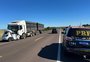 Acidente entre carro e carreta deixa um morto na BR-293, em Bagé