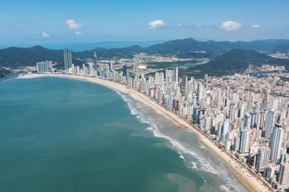 Nova orla de Balneário Camboriú em Santa Catarina. Foto: Richard Junker/Divulgação<!-- NICAID(14953536) -->