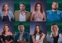 Elenco de "Casamento às Cegas 4" se reúne em bar, mas apenas três casais são vistos juntos
