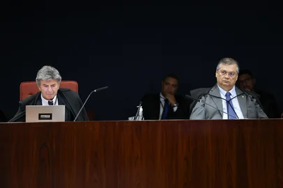 BRASILIA, DF, BRASIL - 26/03/2025 - Julgamento que pode tornar Jair Bolsonaro réu segue nesta quarta-feira. FOTO: ANTONIO AUGUSTO, STF, DIVULGAÇÃO<!-- NICAID(16003705) -->
