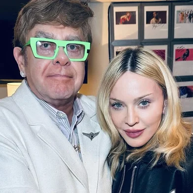 Madonna e Elton John fazem as pazes após anos de rivalidade pública; entenda a briga<!-- NICAID(16013532) -->