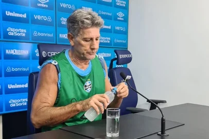 Renato Portaluppi, técnico do Grêmio