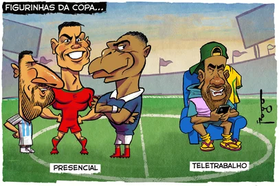 Gilmar Fraga / Agencia RBS PORTO ALEGRE, RS, BRASIL, 17-06-2026: Charge do Fraga. Foto: Gilmar Fraga/Agência RBS<!-- NICAID(16308913) -->