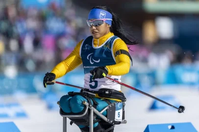 Aline Rocha, biatlo paralímpico
