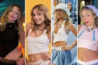 PORTO ALEGRE, RS, 12/02/2026 - Tops, minissaias, presilhas, botas de cano alto, bandanas, cintura baixa e strass são alguns dos itens que seguem o estilo anos 2000 <!-- NICAID(16224045) -->