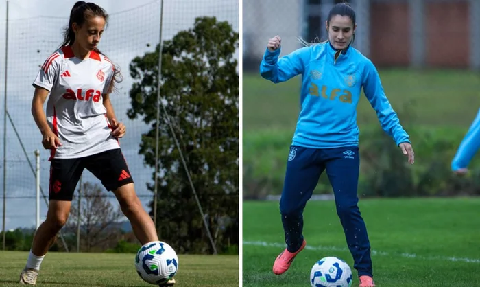 Lara Vantzen/Inter / Caroline Mota/Grêmio