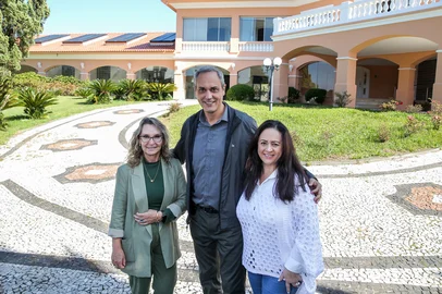 Reportagem foi visitar nova sede da CIC Farroupilha, residência de Adelino Colombo. (Neimar De Cesero/Agência RBS)Indexador: Neimar De Cesero<!-- NICAID(16019105) -->