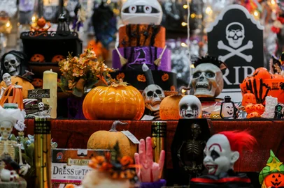 CAXIAS DO SUL, RS, BRASIL, 16/10/2026. Halloween em Caxias Do Sul. (Neimar De Cesero/Grupo RBS)Indexador: Neimar De Cesero<!-- NICAID(16388718) -->