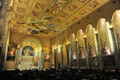 Porthus Junior / Agencia RBS CAXIAS DO SUL, RS, BRASIL, 31/07/2013. Igreja de São Pelegrino está comemorando 60 anos. (Porthus Junior/Pioneiro)<!-- NICAID(9631633) -->