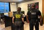 Polícia e MP fazem operação contra grupo que aplicava o golpe do falso pagamento