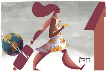 Ilustração Martha Medeiros 01/02/2025. Foto: Gilmar Fraga / Agencia RBS<!-- NICAID(15965731) -->