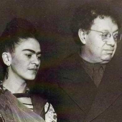 Frida Kahlo e Diego Rivera<!-- NICAID(15550849) -->