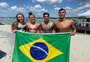 Alemanha é ouro e Brasil termina em 5º no revezamento da maratona aquática 